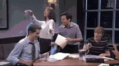 Recognition reminder animation the Culture Engine bot posts in Slack